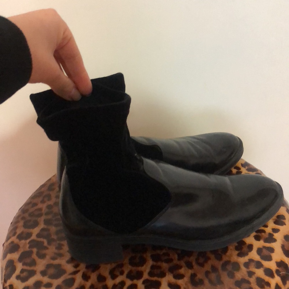 Zara ankle velvet boots - Picture 5 of 7